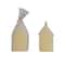 Hello Honey® 5" Cream Unscented House Shaped Candle